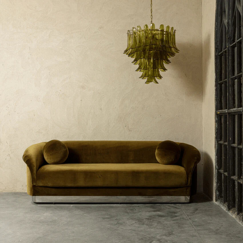 Green Petalo Chandelier - Loonglight