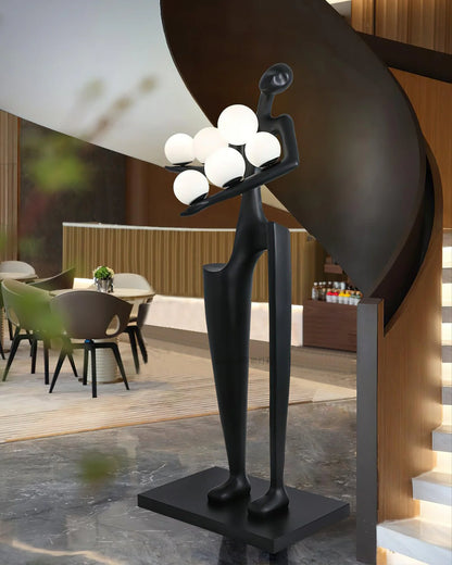 Greeter Sculpture Floor Lamp - Loonglight
