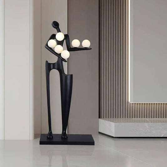 Greeter Sculpture Floor Lamp - Loonglight