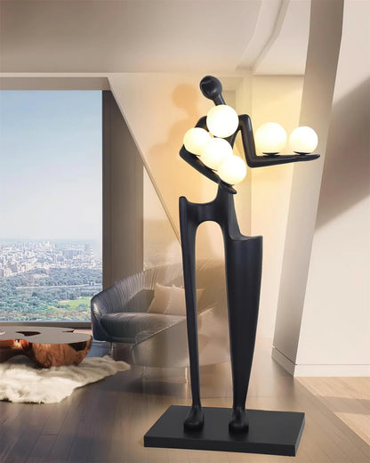 Greeter Sculpture Floor Lamp - Loonglight