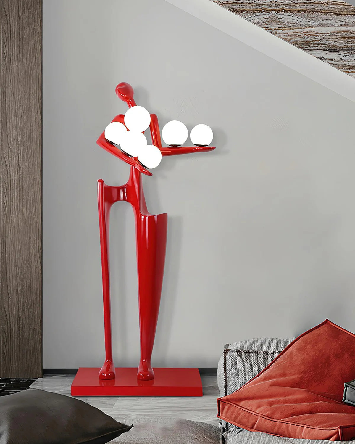 Greeter Sculpture Floor Lamp - Loonglight