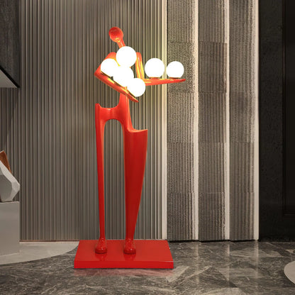 Greeter Sculpture Floor Lamp - Loonglight