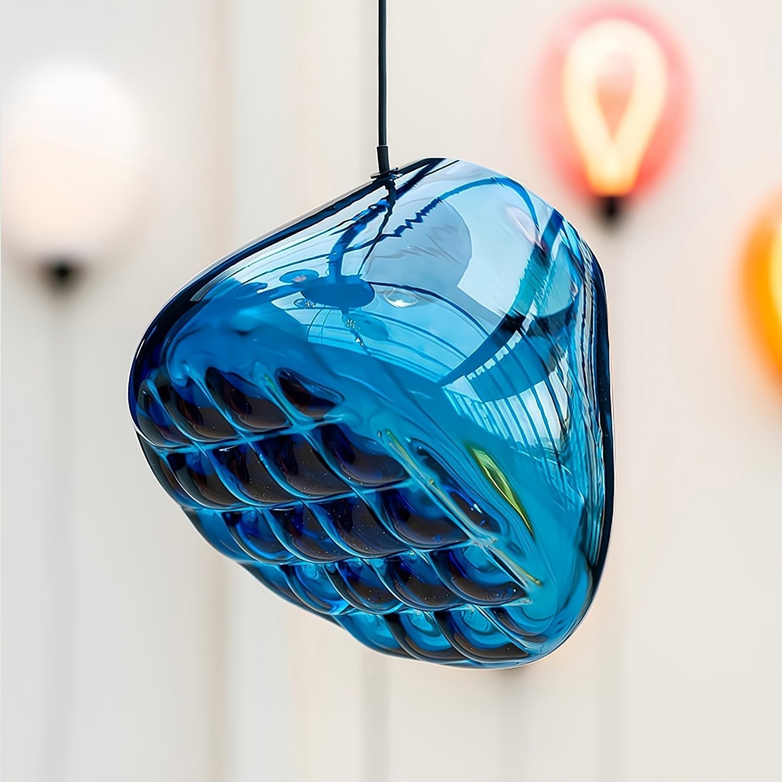 Candy Jar Glass Pendant Light - Loonglight