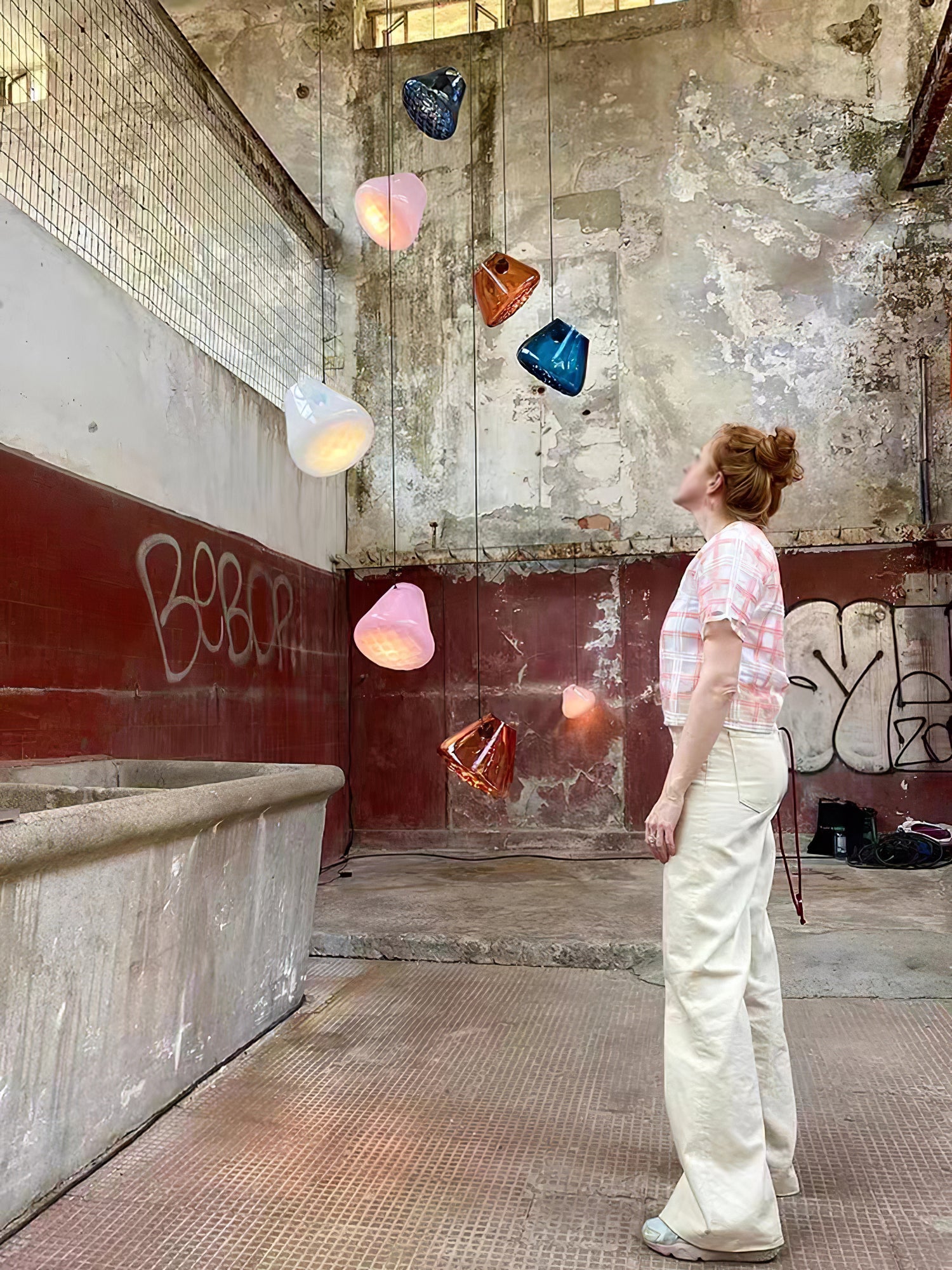 Candy Jar Glass Pendant Light - Loonglight