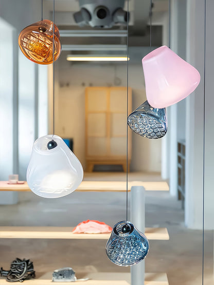 Candy Jar Glass Pendant Light - Loonglight