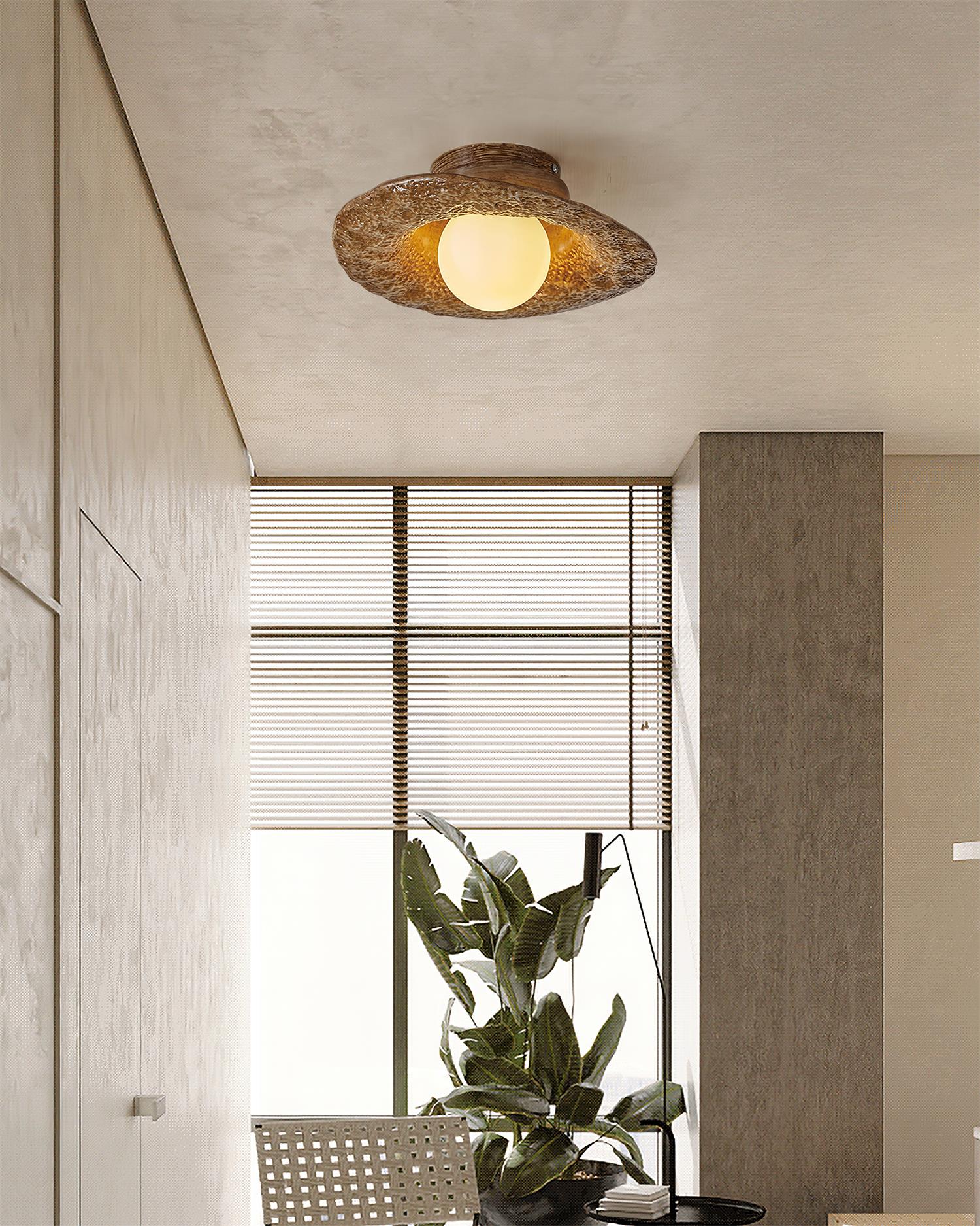 Grima Hat Ceiling Light - Loonglight