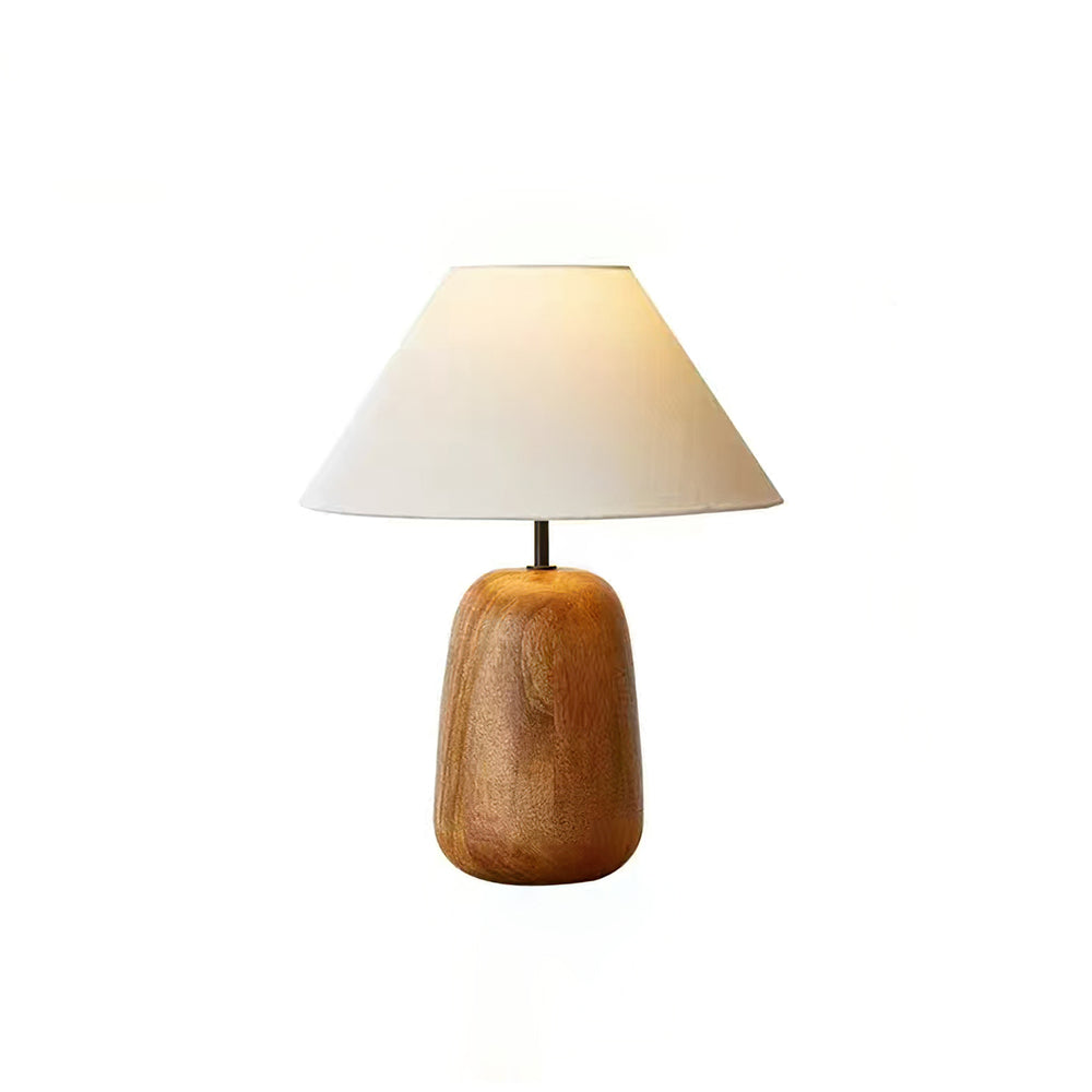 Groove Wood Table Lamp - Loonglight