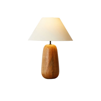 Groove Wood Table Lamp - Loonglight