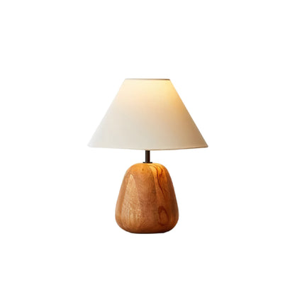 Groove Wood Table Lamp - Loonglight