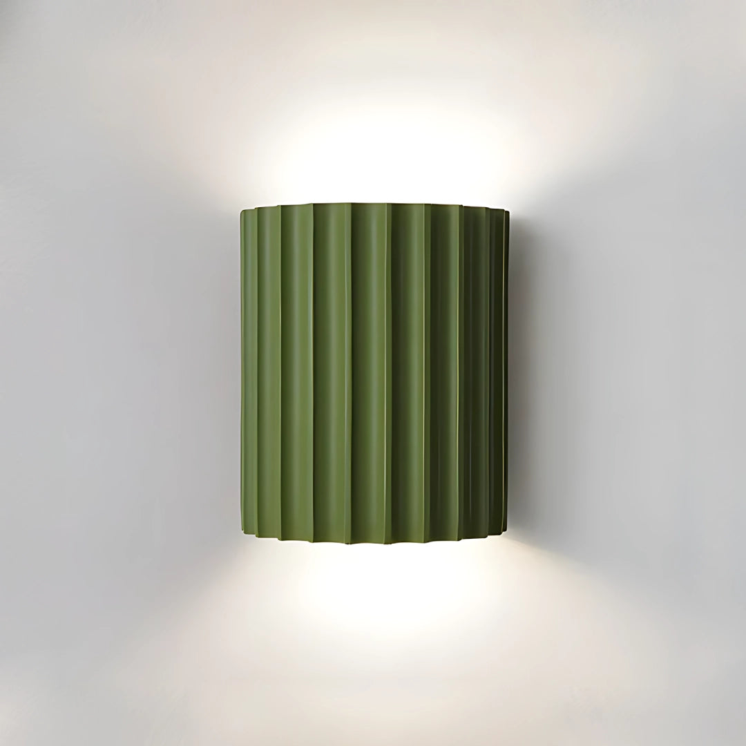 Half-Cricle Resin Wall Sconce