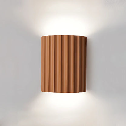 Half-Cricle Resin Wall Sconce