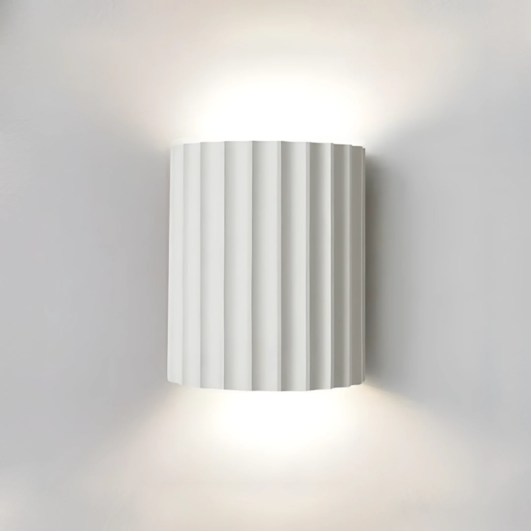 Half-Cricle Resin Wall Sconce