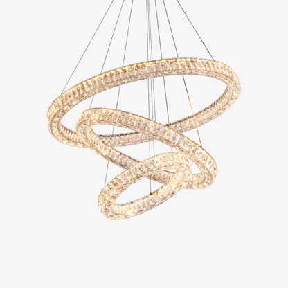 Halo Crystal Chandelier - Loonglight