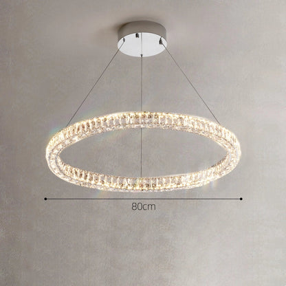 Halo Crystal Chandelier - Loonglight