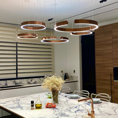 Halo C Circular Pendant Light - Loonglight