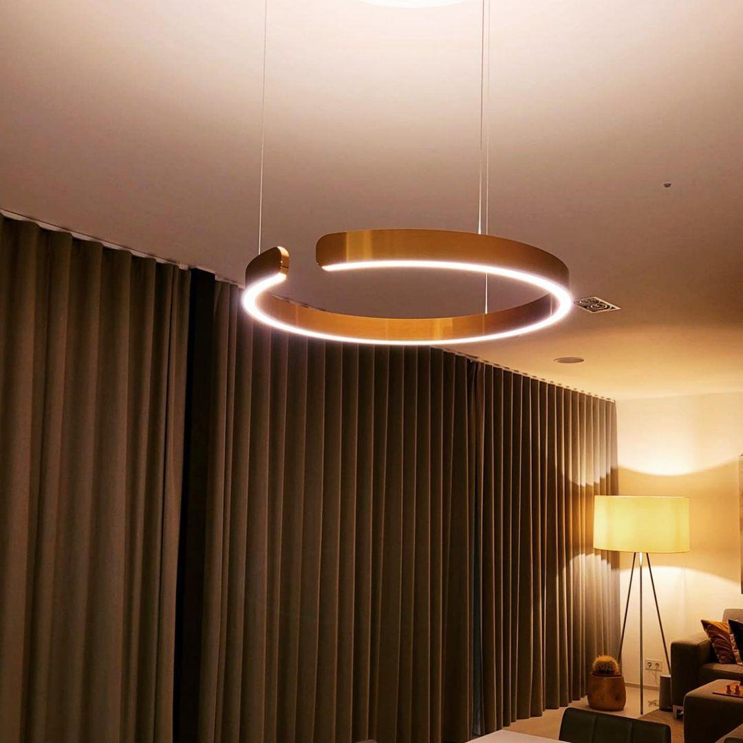 Halo C Circular Pendant Light - Loonglight