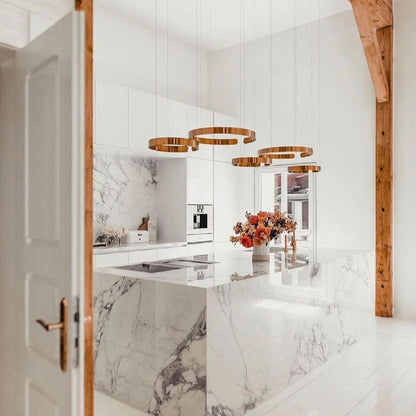 Halo C Circular Pendant Light - Loonglight