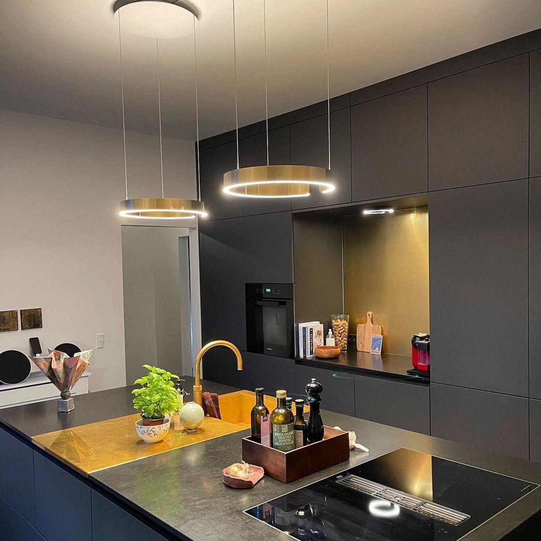 Halo C Circular Pendant Light - Loonglight