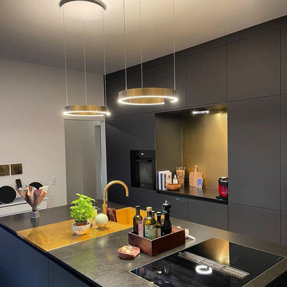 Halo C Circular Pendant Light - Loonglight