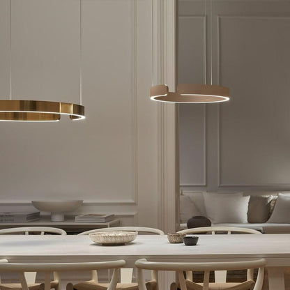 Halo C Circular Pendant Light - Loonglight