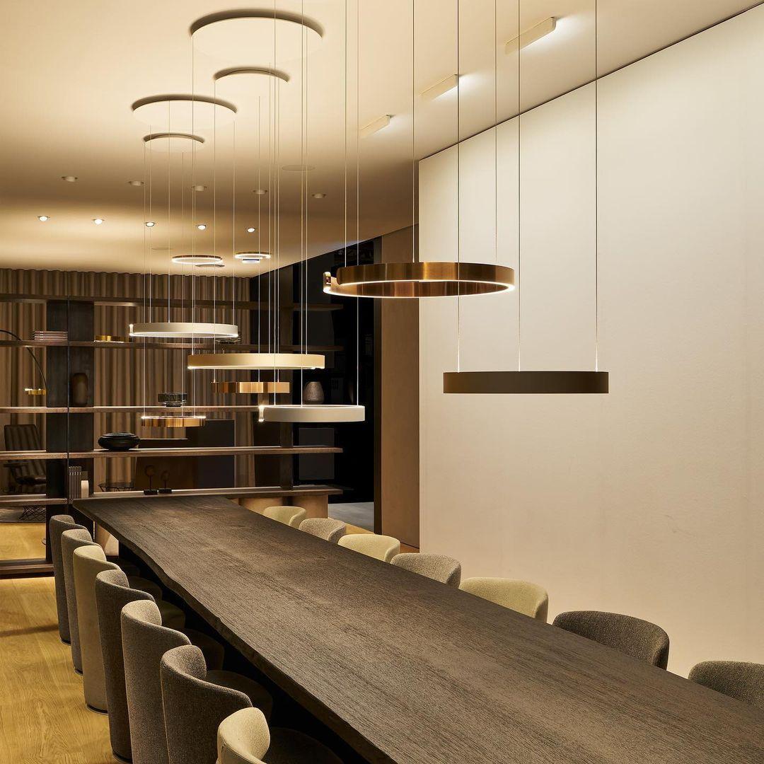 Halo C Circular Pendant Light - Loonglight