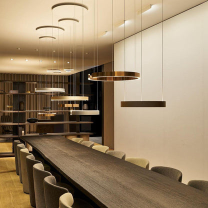 Halo C Circular Pendant Light - Loonglight