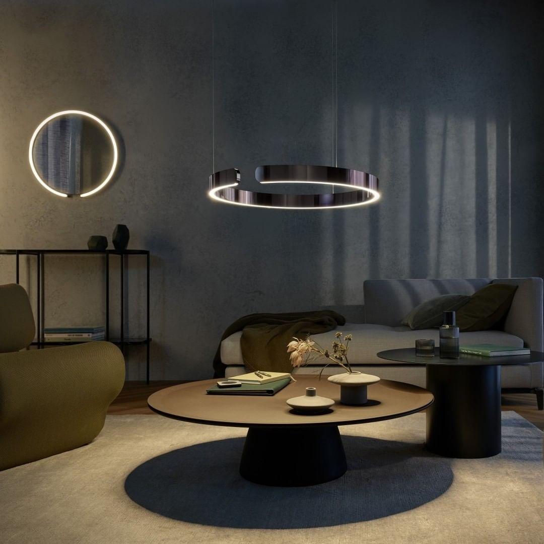 Halo C Circular Pendant Light - Loonglight