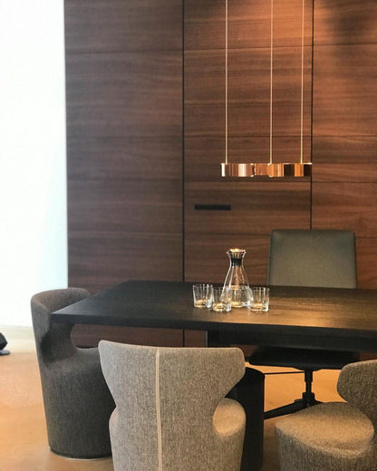 Halo C Circular Pendant Light - Loonglight