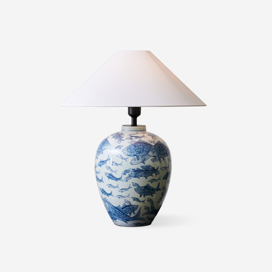 Hamlet Blue Table Lamp - Loonglight