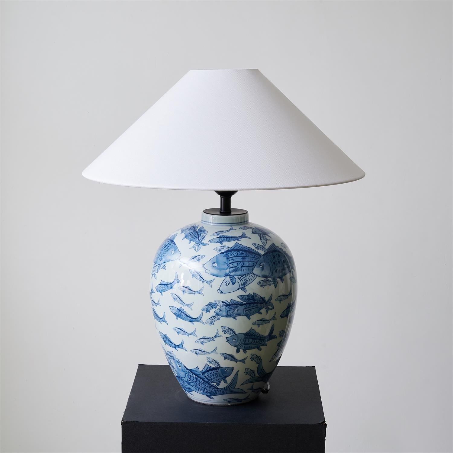 Hamlet Blue Table Lamp - Loonglight