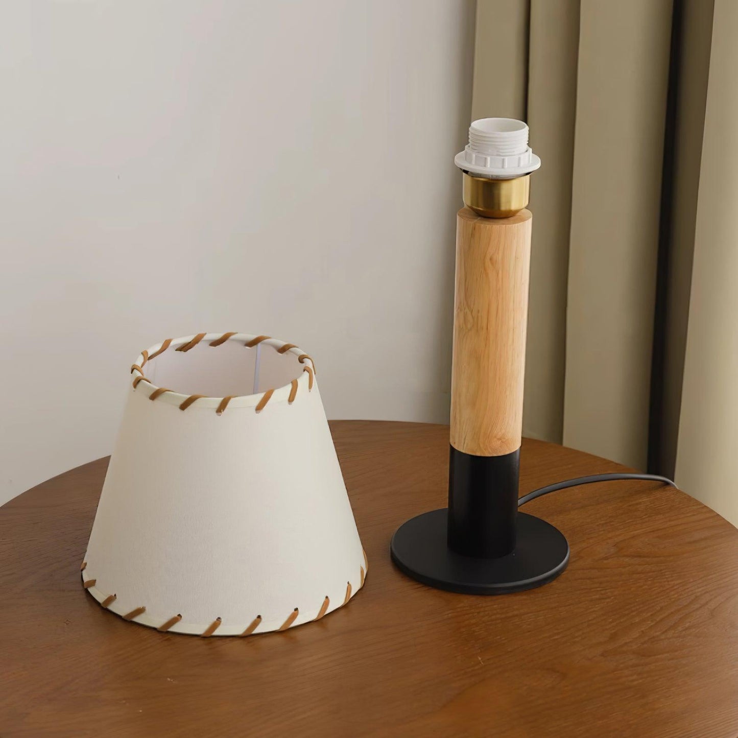 Harmonie Wood Table Lamp - Loonglight