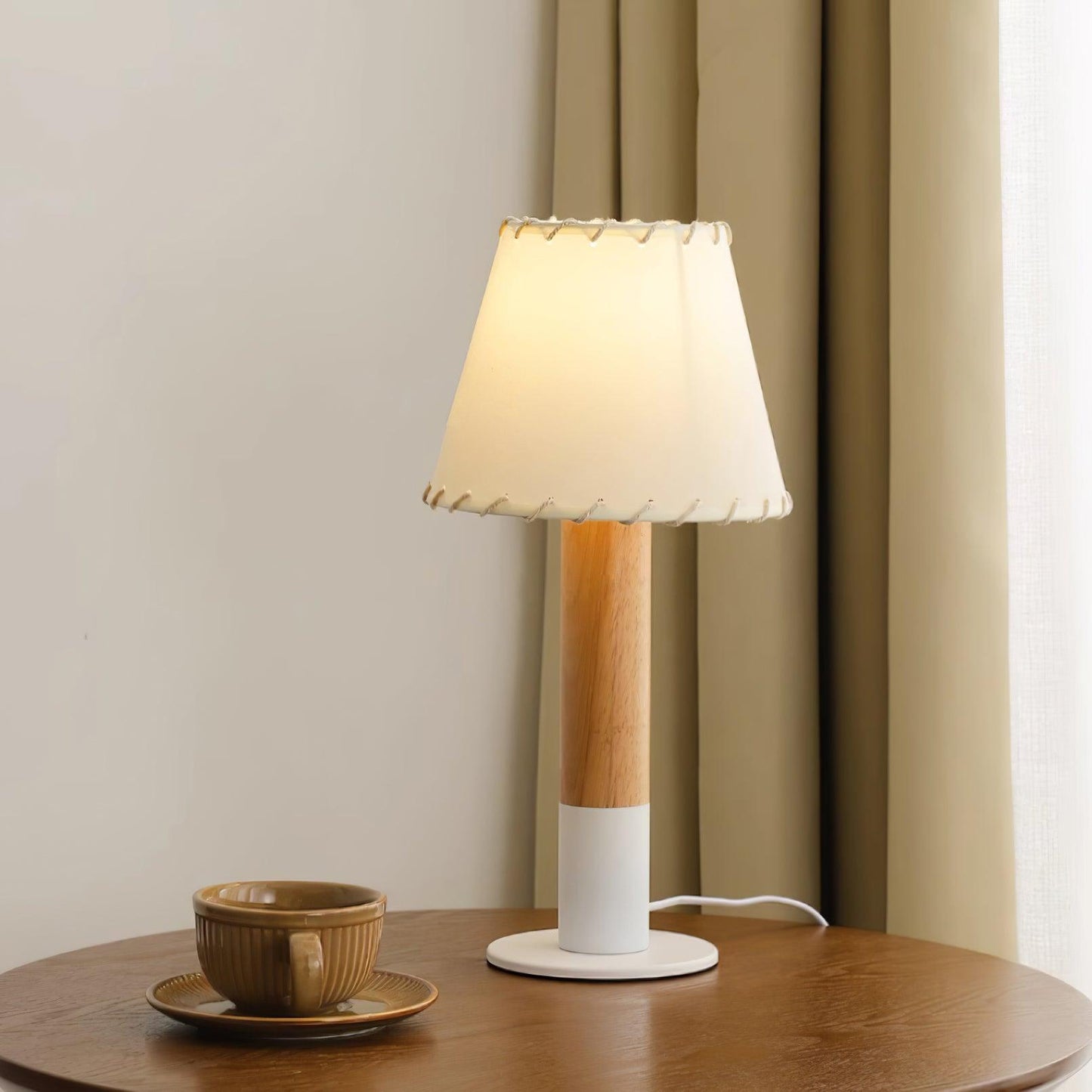 Harmonie Wood Table Lamp - Loonglight
