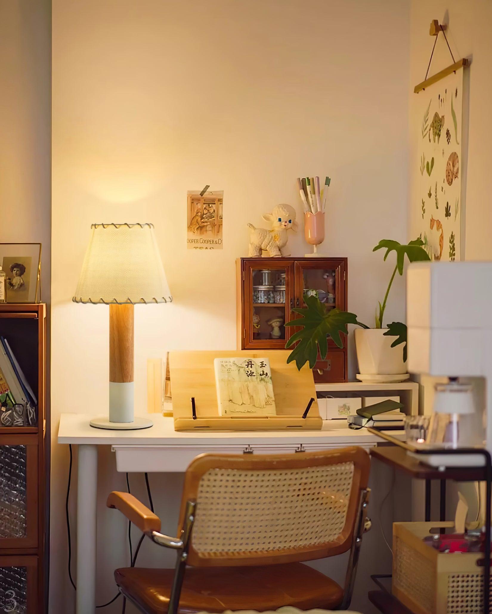 Harmonie Wood Table Lamp - Loonglight