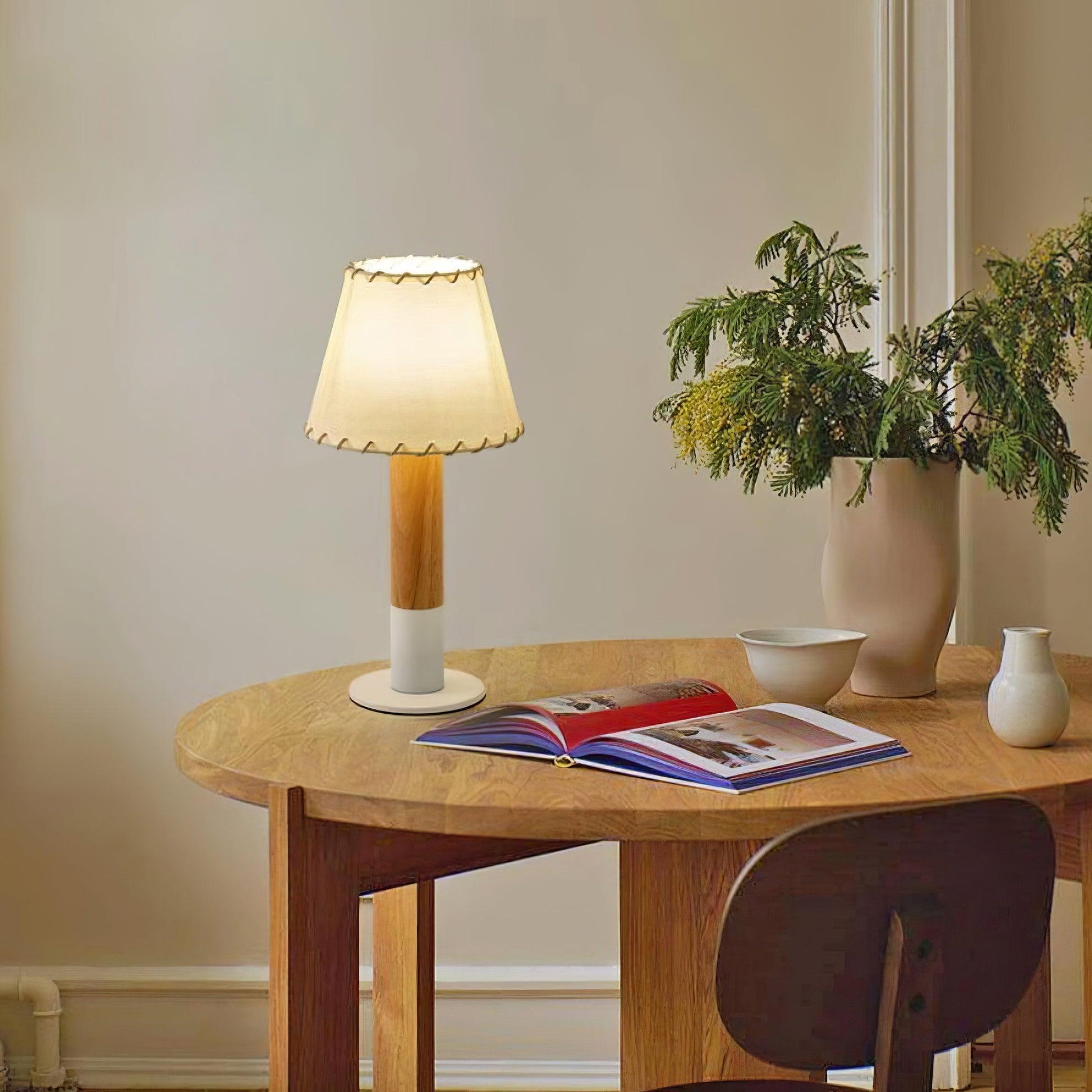 Harmonie Wood Table Lamp - Loonglight