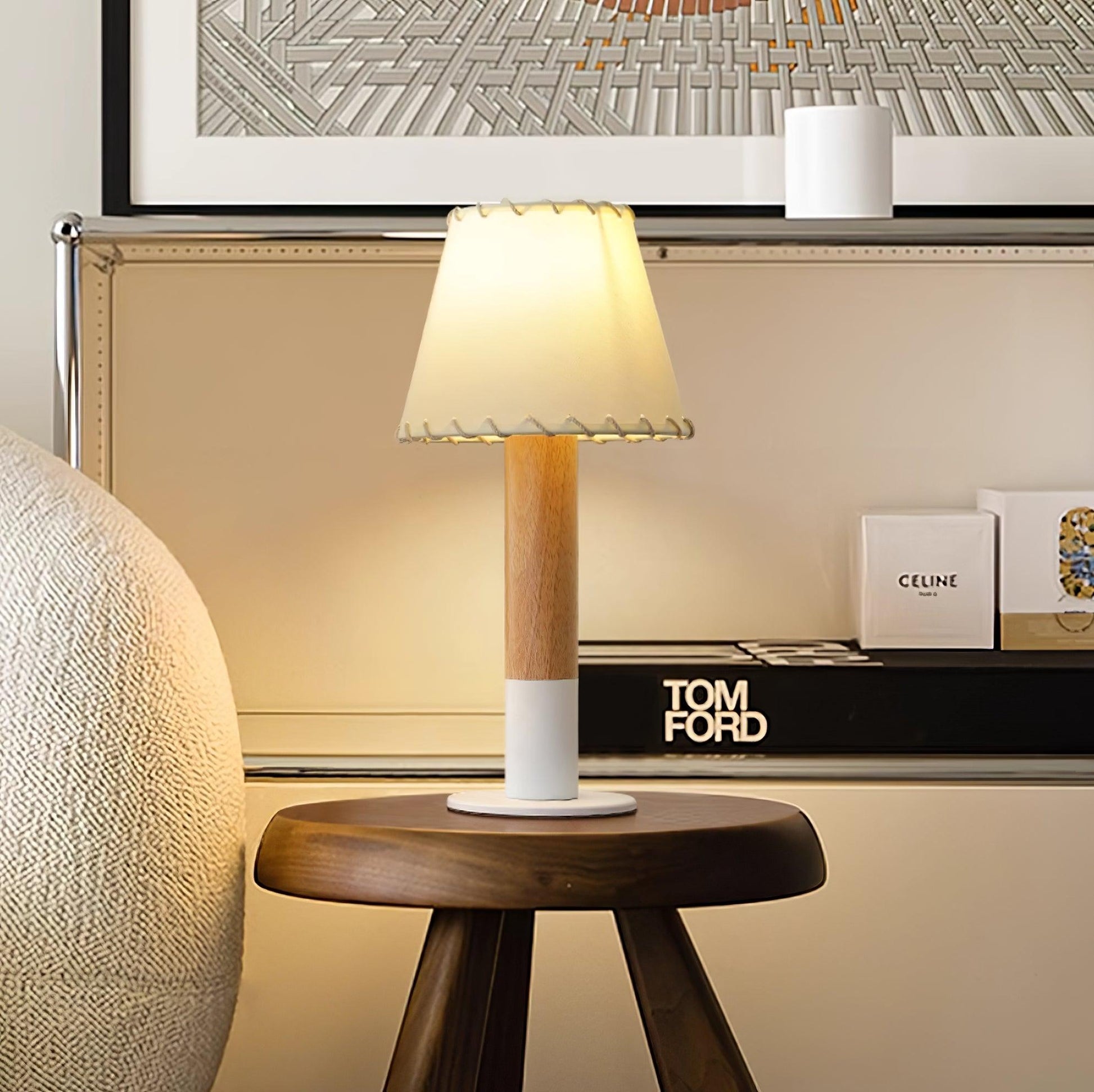 Harmonie Wood Table Lamp - Loonglight