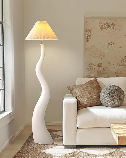 Haruki Twisted Floor Lamp - Loonglight
