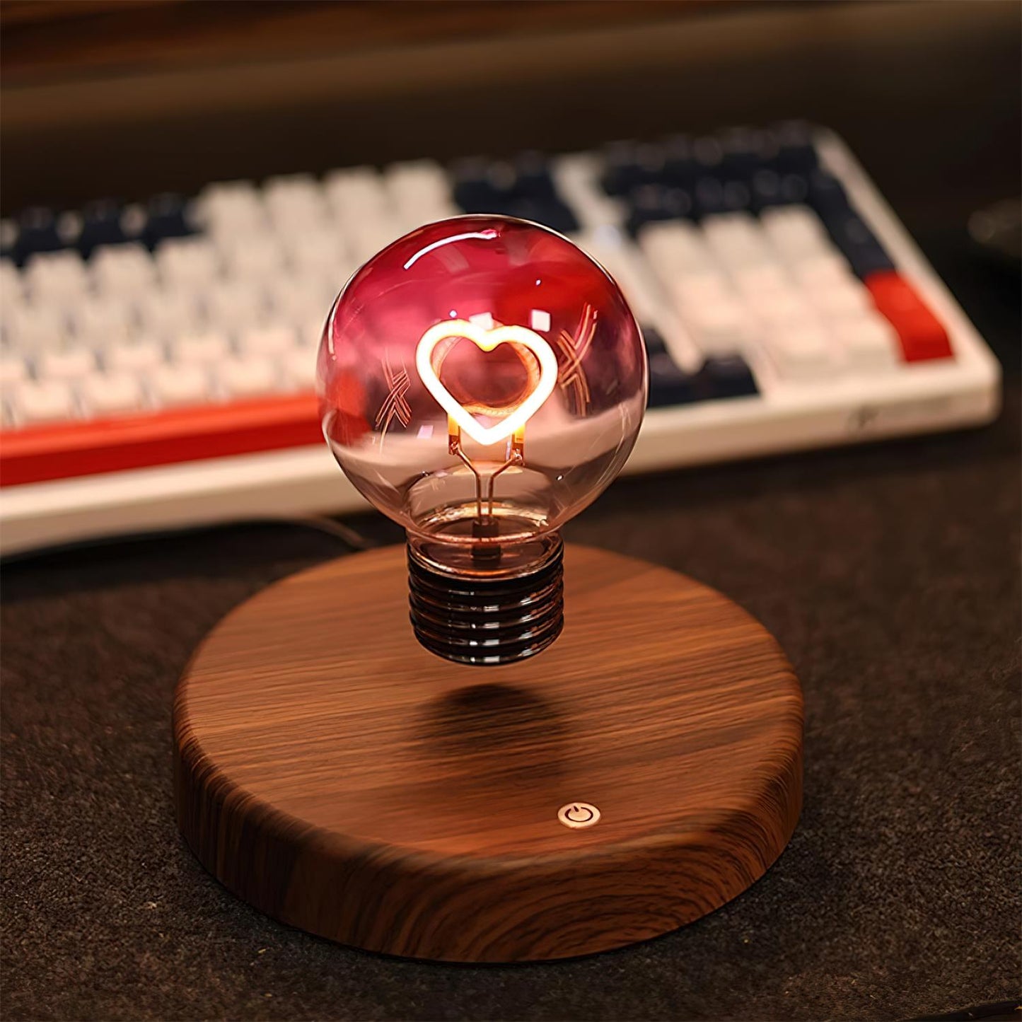 Heart Magnetic Table Lamp - Loonglight