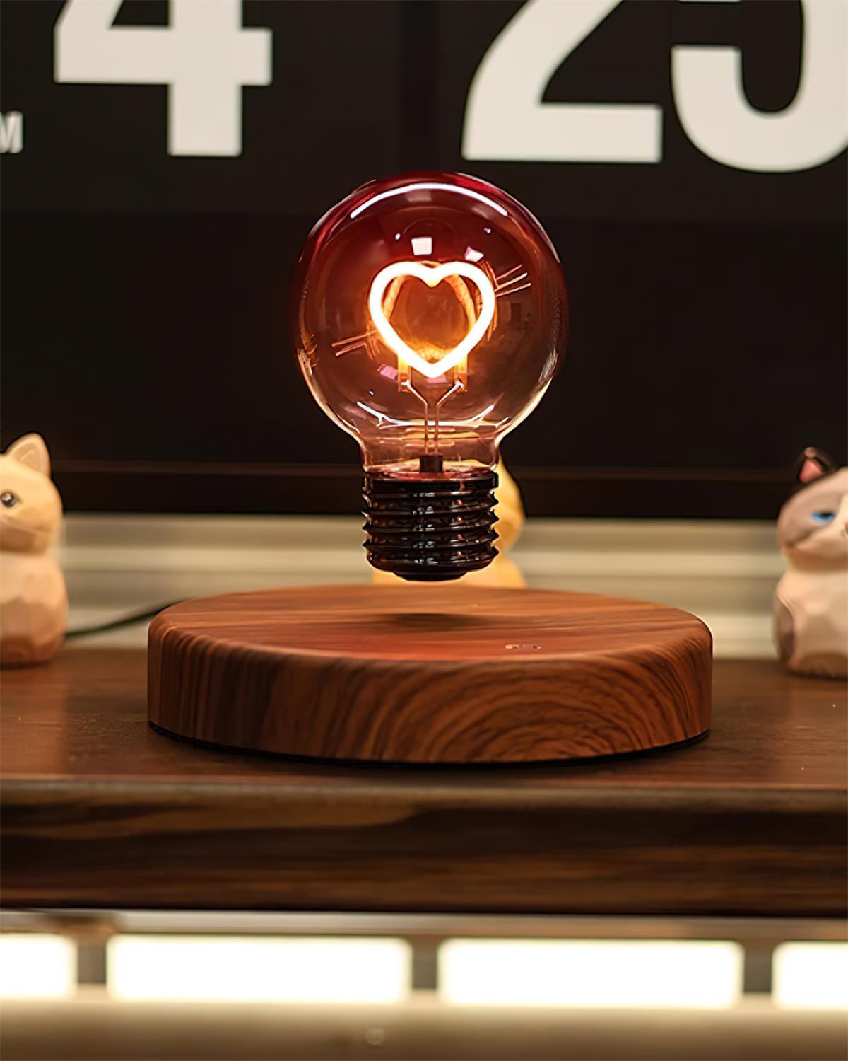 Heart Magnetic Table Lamp - Loonglight