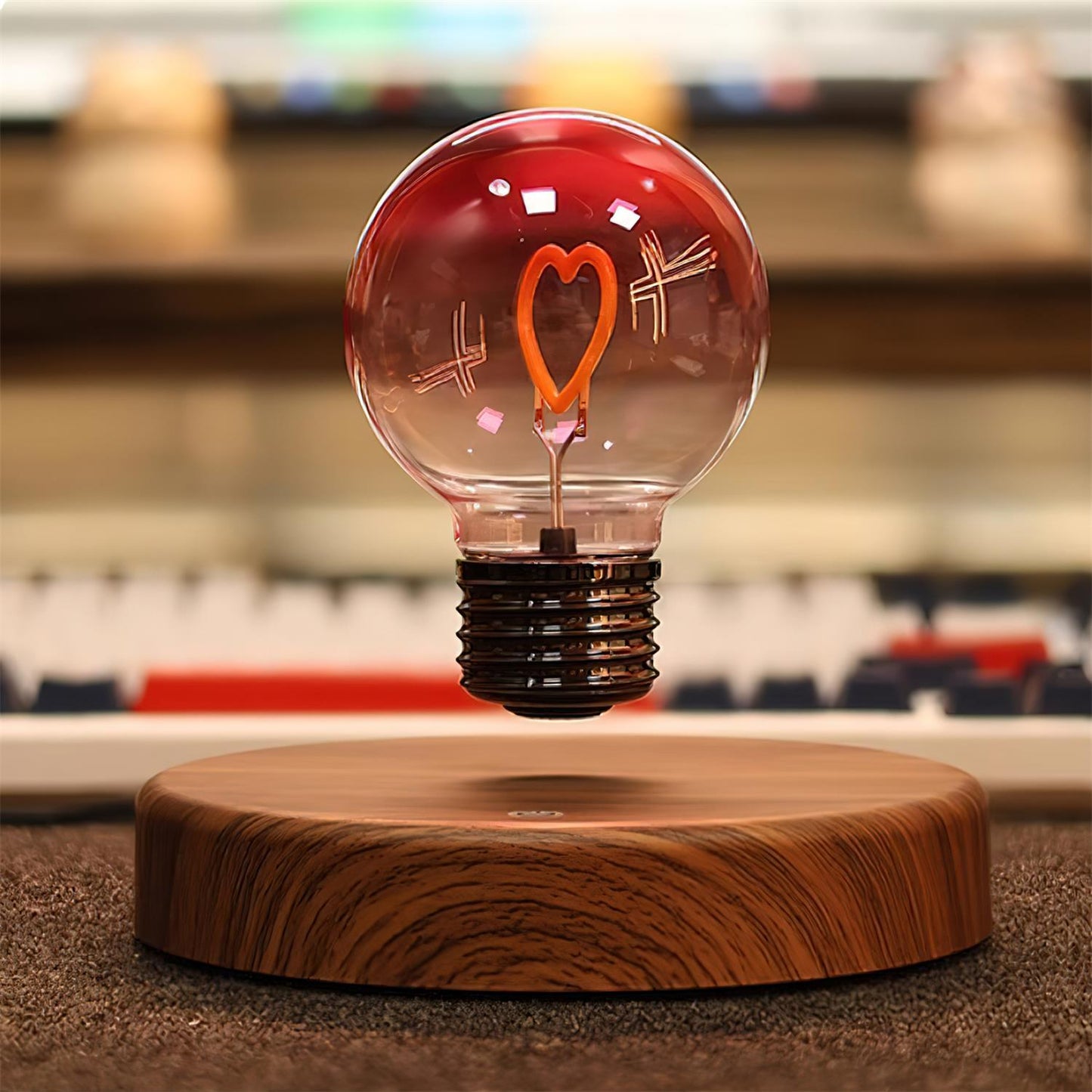 Heart Magnetic Table Lamp - Loonglight