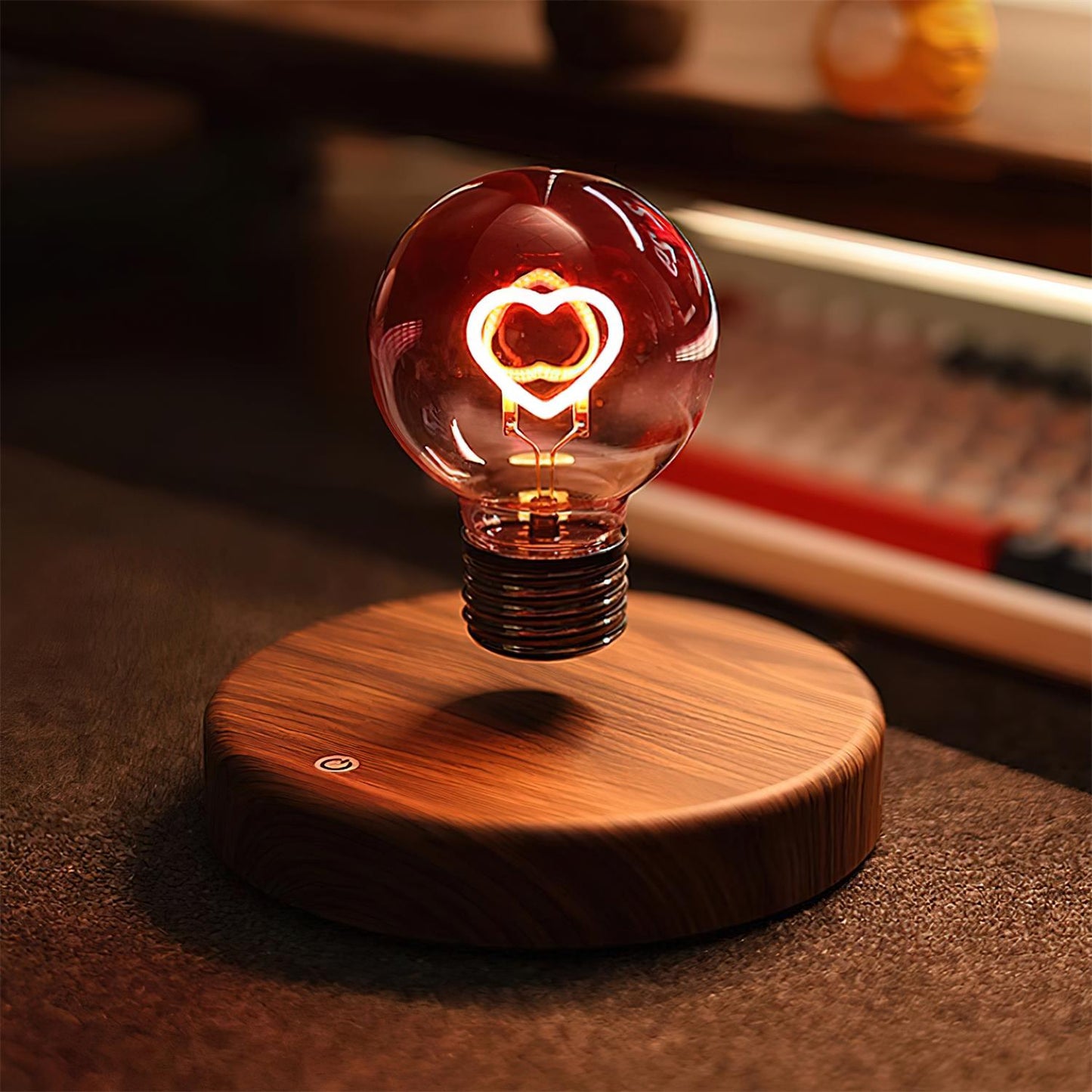Heart Magnetic Table Lamp - Loonglight