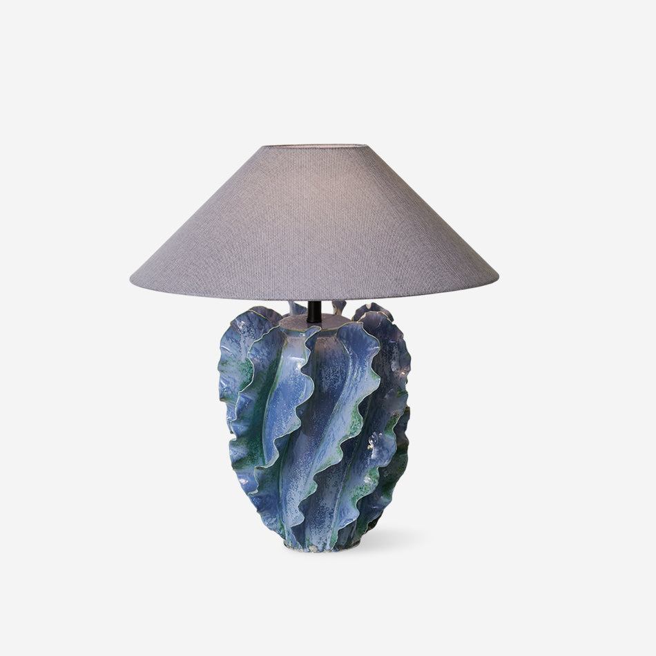 Helios Blue Table Lamp - Loonglight