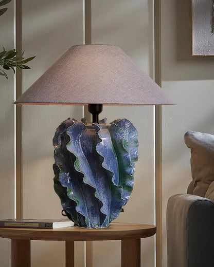 Helios Blue Table Lamp - Loonglight