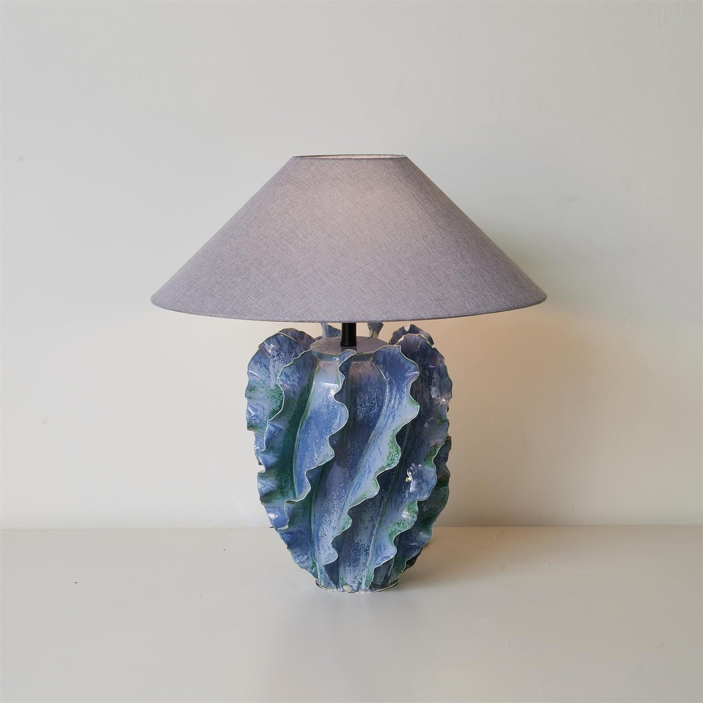 Helios Blue Table Lamp - Loonglight