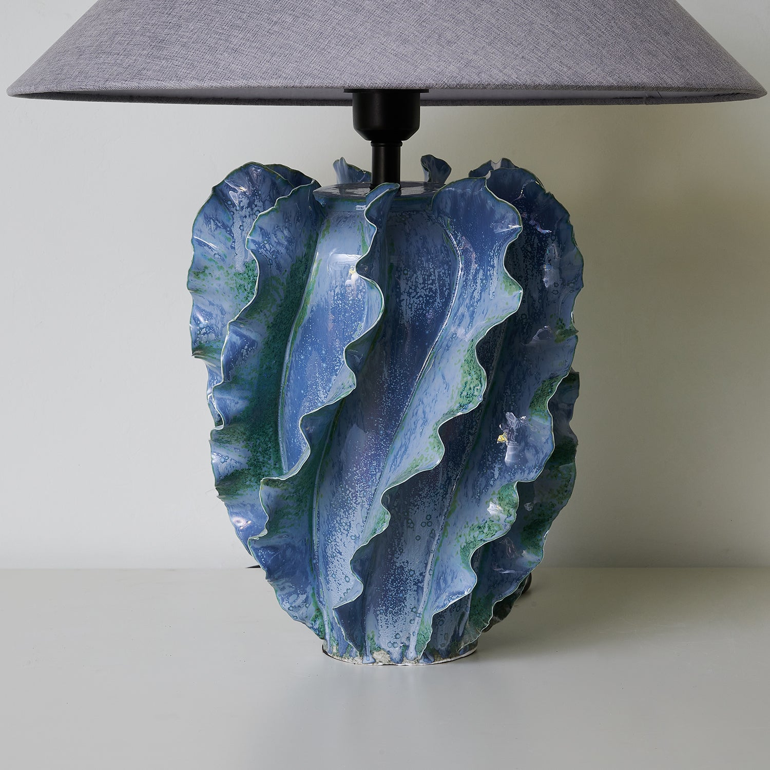 Helios Blue Table Lamp - Loonglight