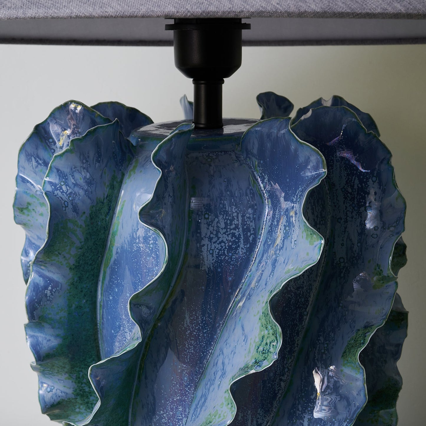 Helios Blue Table Lamp - Loonglight