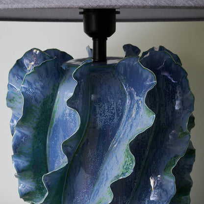 Helios Blue Table Lamp - Loonglight