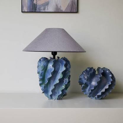 Helios Blue Table Lamp - Loonglight