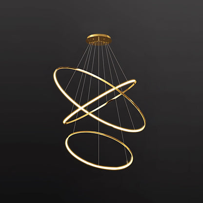 Helios Rings LED Chandelier