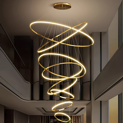 Helios Rings LED Chandelier