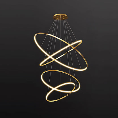 Helios Rings LED Chandelier